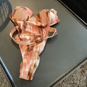 NEW Ladies Ruby & Jenna Halter One-Piece Bathing Suit